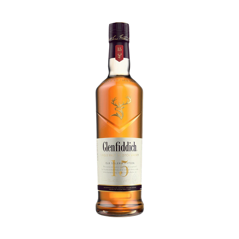 Glenfiddich 15 Year Old Solera Single Malt Scotch Whisky 1L - ForWhiskeyLovers.com
