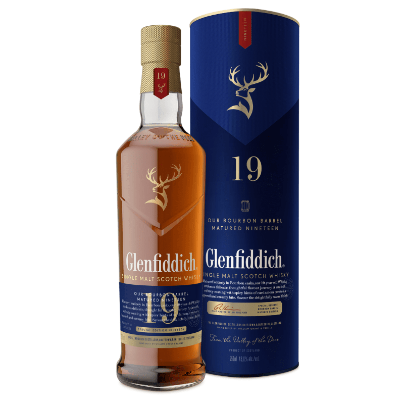 Glenfiddich 19 Year Old 'Ex-Bourbon' Single Malt Scotch Whisky Pre-Order - ForWhiskeyLovers.com