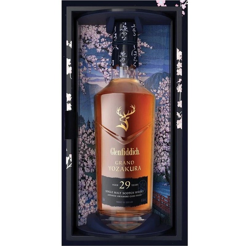 Glenfiddich 29 Year Old Grand Yozakura Single Malt Scotch Whiskey - ForWhiskeyLovers.com