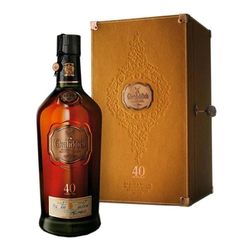 Glenfiddich 40 Year Old Single Malt Scotch Whisky - ForWhiskeyLovers.com