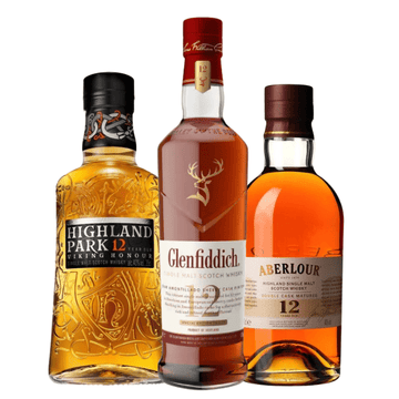 Glenfiddich, Aberlour, & Highland Park Bundle - ForWhiskeyLovers.com