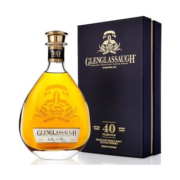 Glenglassaugh 40 Years Old Highland Single Malt Scotch Whisky - ForWhiskeyLovers.com