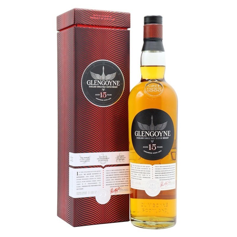 Glengoyne Scotch Single Malt 15 Year 750ml - ForWhiskeyLovers.com