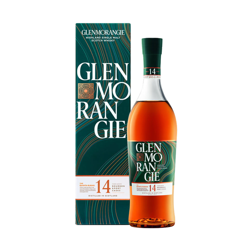 Glenmorangie 14 Year Old Quinta Ruban Highland Single Malt Scotch Whisky - ForWhiskeyLovers.com