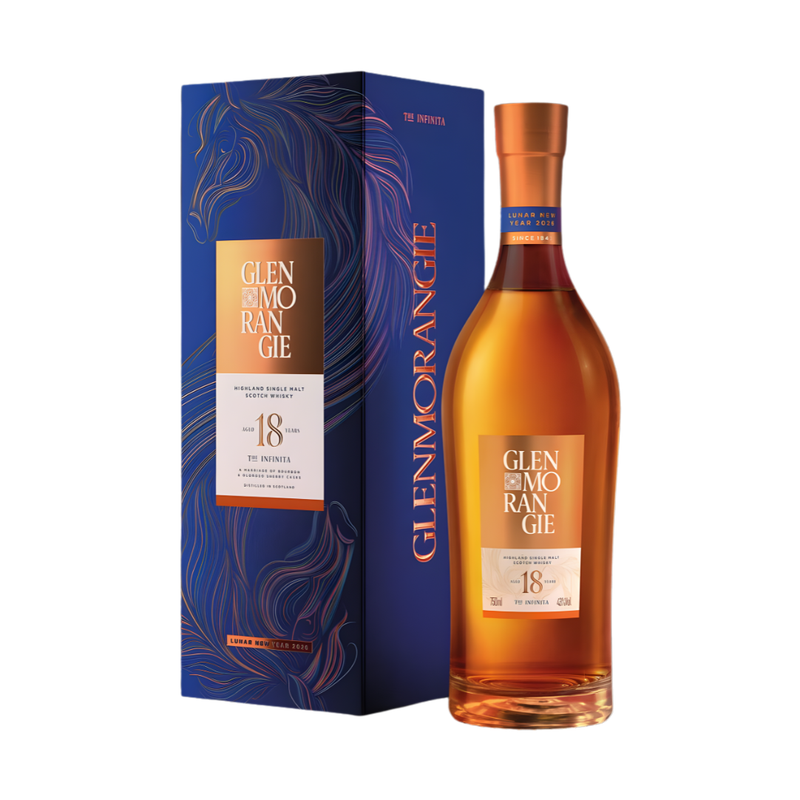 Glenmorangie 18 Year Infinita Year of The Horse Lunar New Year Special Edition - ForWhiskeyLovers.com