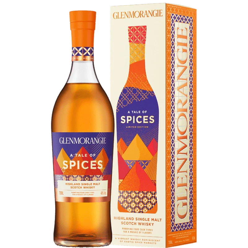 Glenmorangie A Tale of Spices Single Malt Scotch Whisky - ForWhiskeyLovers.com