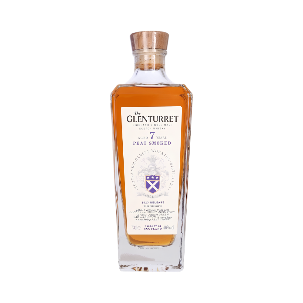 Glenturret 7 Year Peat Smoked Scotch