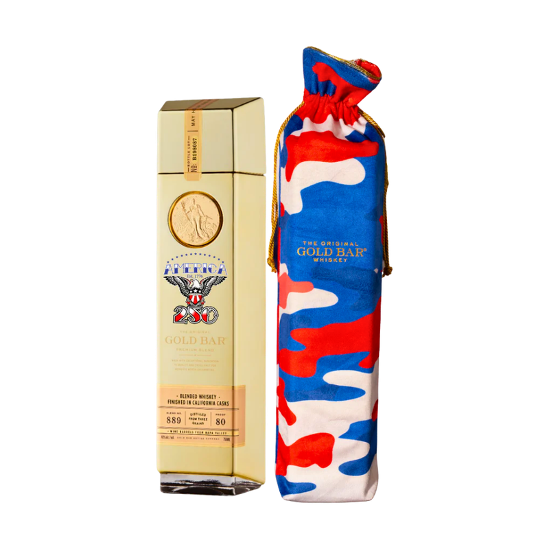 Gold Bar America 250th Edition American Whiskey - ForWhiskeyLovers.com