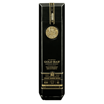 Gold Bar Black Double Cask Straight Bourbon Whiskey - ForWhiskeyLovers.com