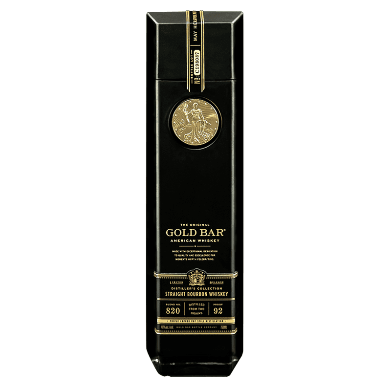 Gold Bar Black Double Cask Straight Bourbon Whiskey - ForWhiskeyLovers.com