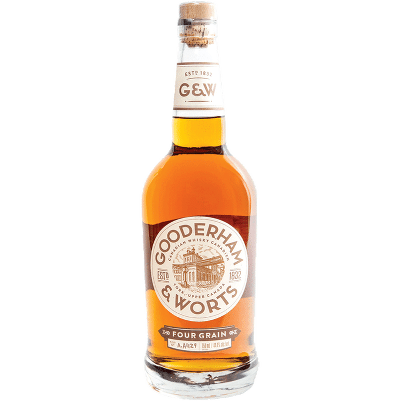 Gooderham & Worts Four Grain Canadian Whisky - ForWhiskeyLovers.com