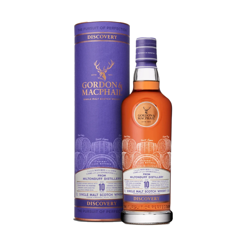 Gordon & MacPhail Discovery Series Miltonduff 10 Year Old Single Malt Scotch Whisky - ForWhiskeyLovers.com