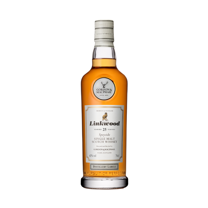 Gordon & MacPhail Linkwood 25 Year Old Distillery Labels Single Malt Scotch Whisky - ForWhiskeyLovers.com