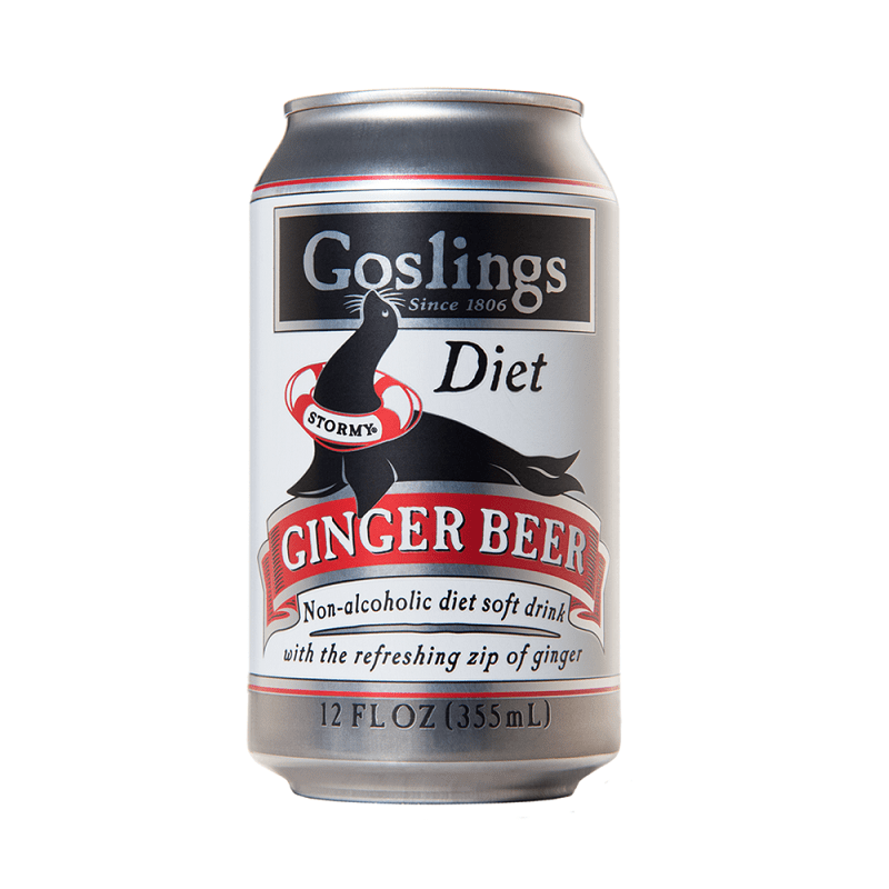 Goslings Diet Stormy Ginger Beer 6-Pack - ForWhiskeyLovers.com