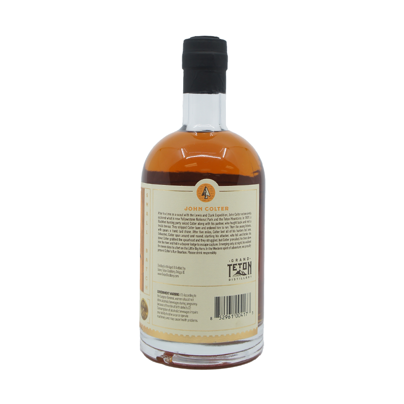 Grand Teton Colter's Run Small Batch Bourbon Whiskey 750mL - ForWhiskeyLovers.com