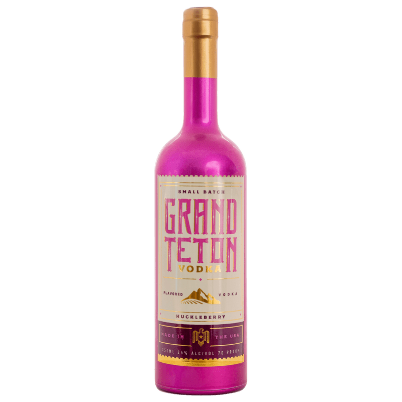 Grand Teton Huckleberry Flavored Vodka 750mL - ForWhiskeyLovers.com