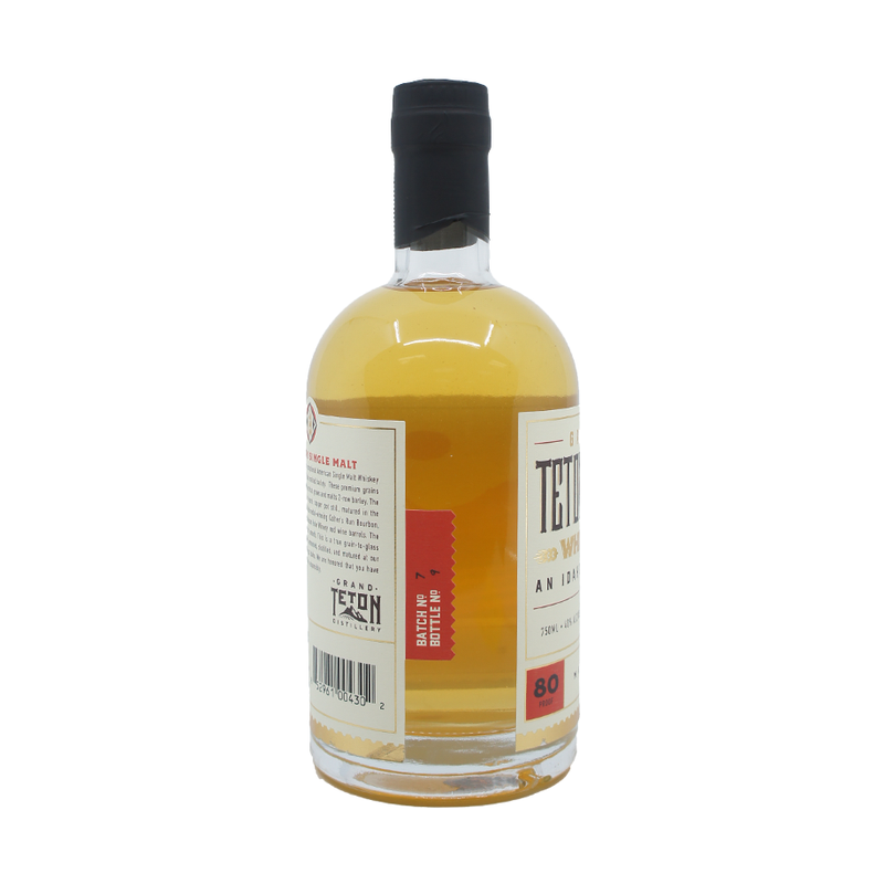 Grand Teton Malt Whiskey 750mL - ForWhiskeyLovers.com