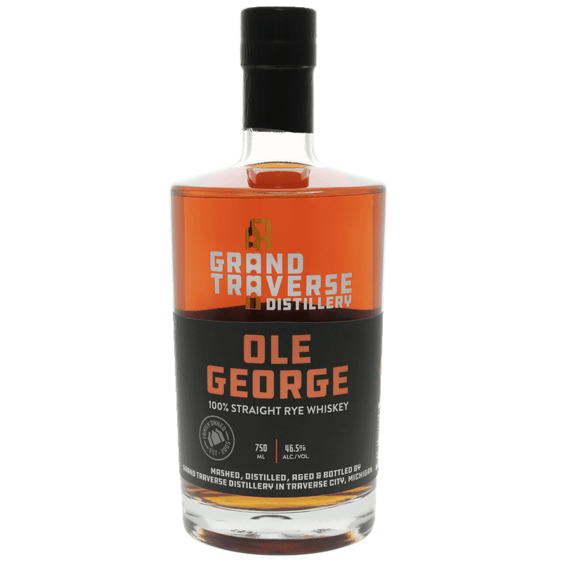 Grand Traverse Ole George Rye Whiskey 750mL - ForWhiskeyLovers.com
