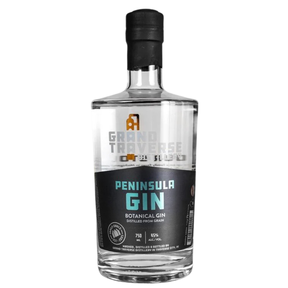 Grand Traverse Peninsula Gin 750mL - ForWhiskeyLovers.com