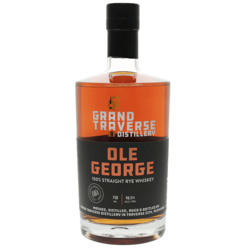 Grand Traverse Solera Aged Ole George Rye Whiskey 750mL - ForWhiskeyLovers.com