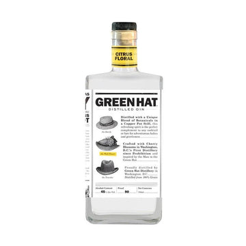 Green Hat Citrus-Floral Gin - ForWhiskeyLovers.com