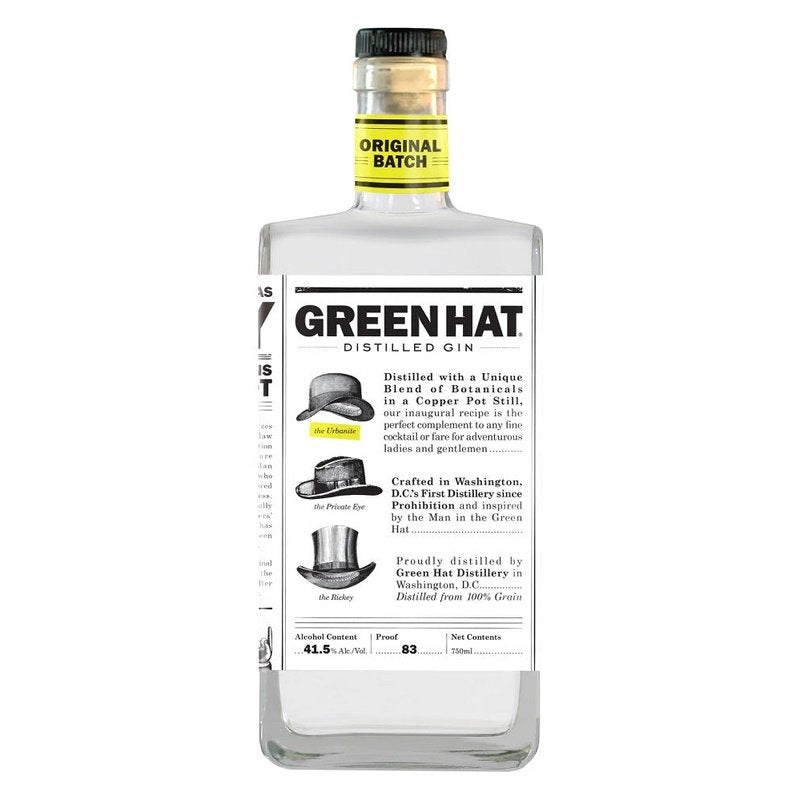 Green Hat Original Batch Gin - ForWhiskeyLovers.com
