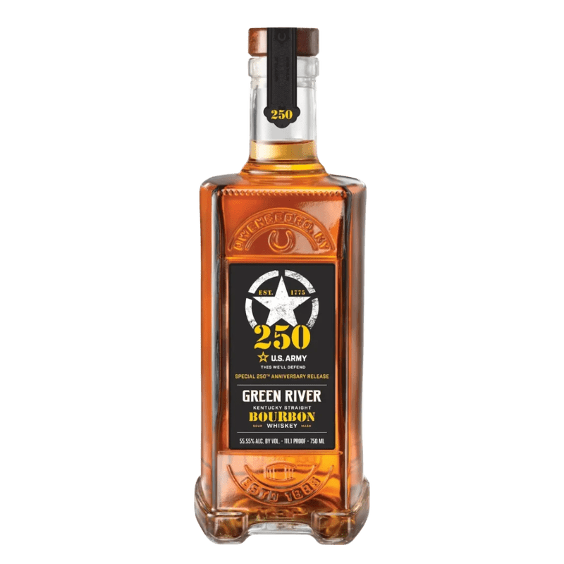 Green River Full Proof US Army 250th Anniversary Kentucky Straight Bourbon - ForWhiskeyLovers.com
