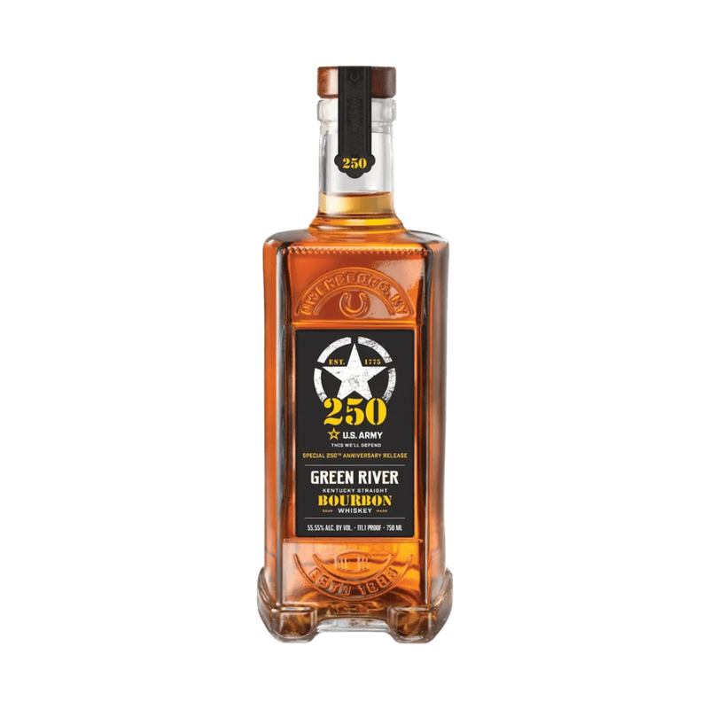 Green River Full Proof US Army 250th Anniversary Kentucky Straight Bourbon - ForWhiskeyLovers.com