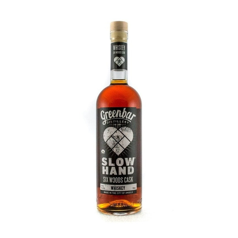 Greenbar Distillery Slow Hand Six Woods Cask Strength Whiskey - ForWhiskeyLovers.com