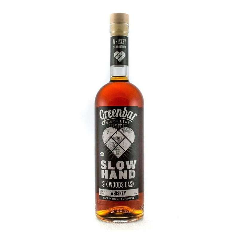 Greenbar Distillery Slow Hand Six Woods Cask Strength Whiskey - ForWhiskeyLovers.com