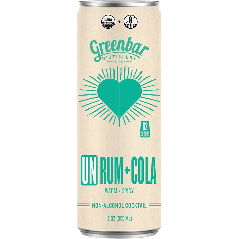 Greenbar UnRum+Cola RTD Cans 4-Pack - ForWhiskeyLovers.com