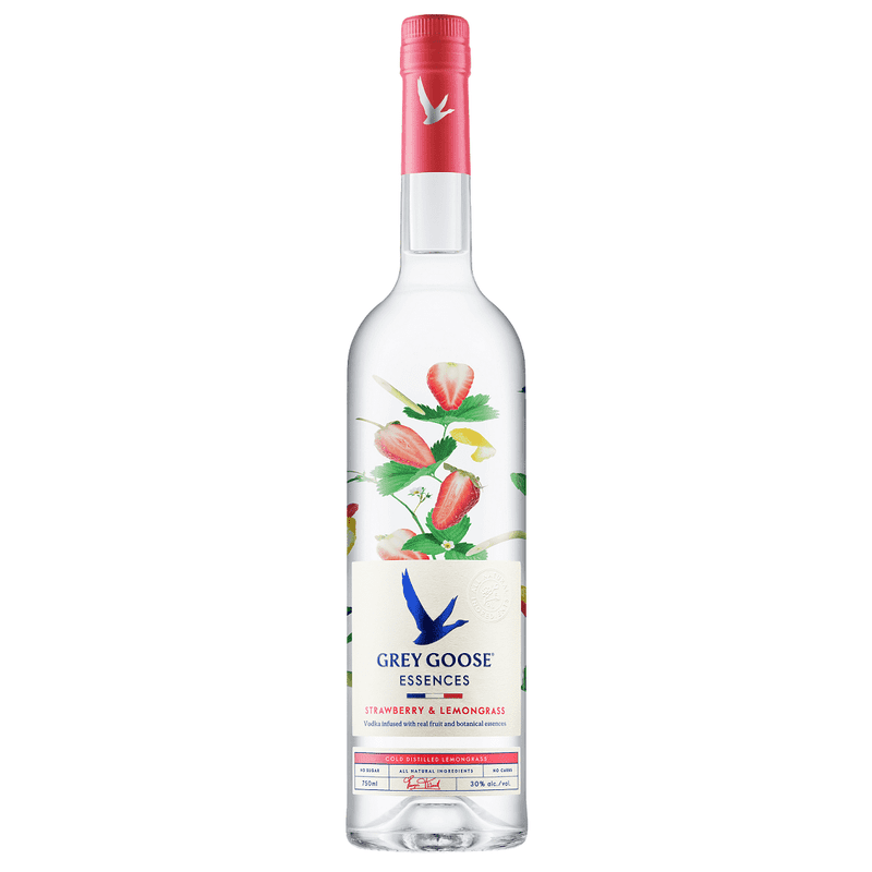 Grey Goose Essences Strawberry & Lemongras Vodka - ForWhiskeyLovers.com