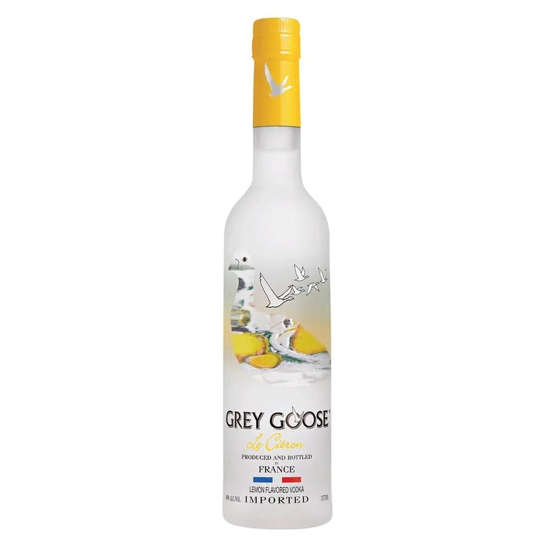 Grey Goose 'Le Citron' Lemon Flavored Vodka 375ml - ForWhiskeyLovers.com