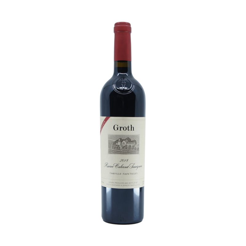 Groth Oakville Reserve Cabernet Sauvignon 2018 - ForWhiskeyLovers.com