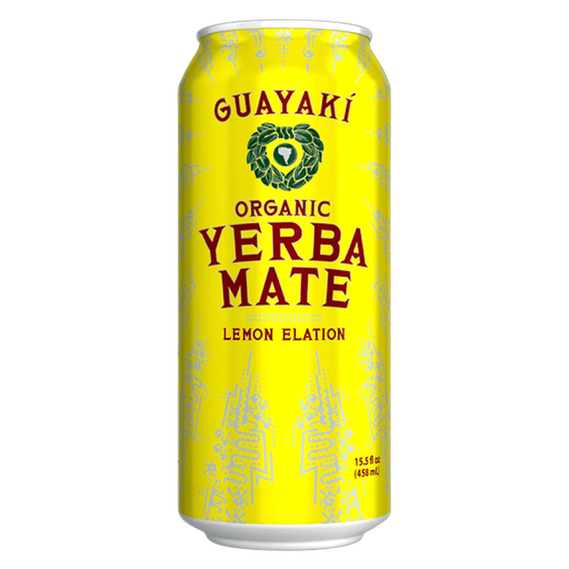 Guayaki Yerba Mate Lemon Elation 15.5oz - ForWhiskeyLovers.com