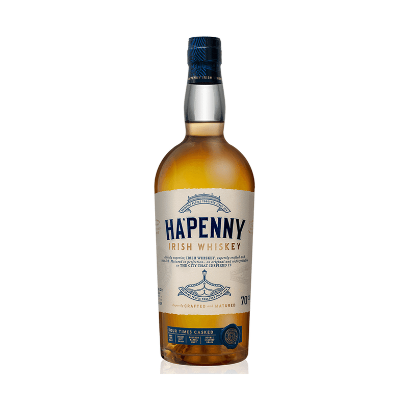 Ha’penny Four Cask Irish Whiskey - ForWhiskeyLovers.com