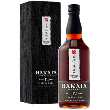 Hakata 12 Year Old Sherry Cask Japanese Whisky - ForWhiskeyLovers.com
