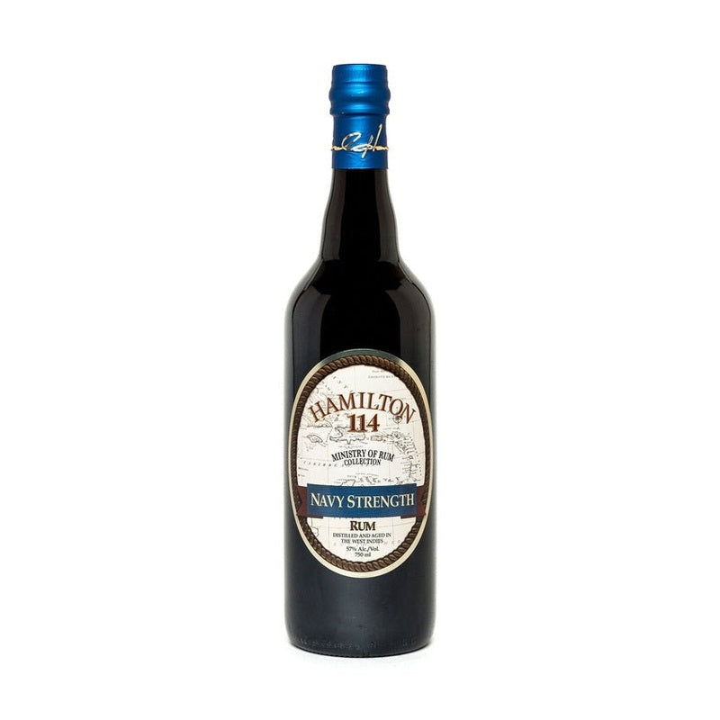 Hamilton 'Navy Strength' 114 Proof Rum - ForWhiskeyLovers.com