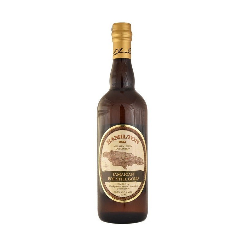 Hamilton Pot Still Gold Jamaican Rum - ForWhiskeyLovers.com