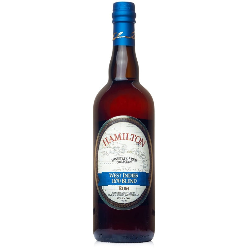 Hamilton West Indies 1670 Rum - ForWhiskeyLovers.com