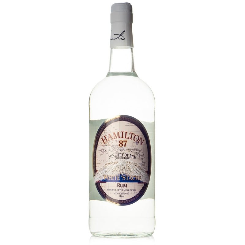 Hamilton 'White Stache' Rum - ForWhiskeyLovers.com