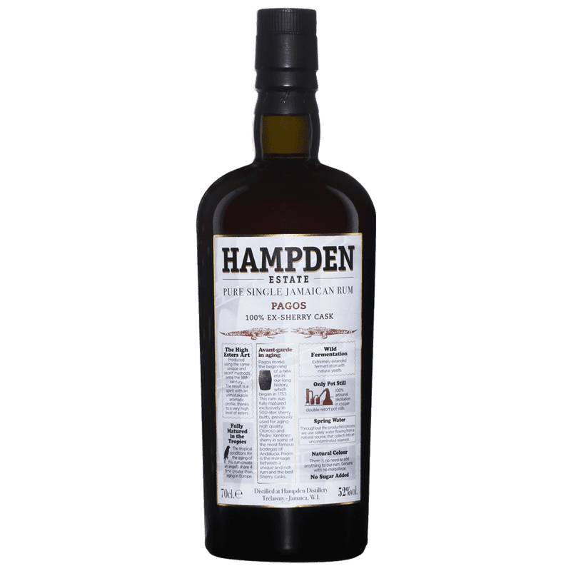 Hampden Estate 'Pagos' Sherry Cask Matured Rum - ForWhiskeyLovers.com