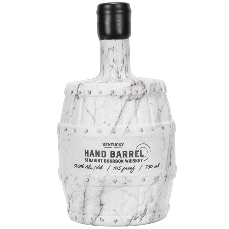 Hand Barrel Kentucky Straight Bourbon Whiskey - White Marble - ForWhiskeyLovers.com