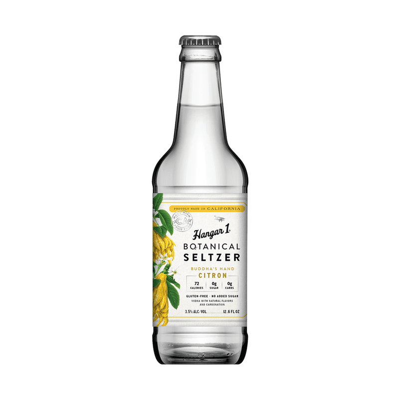 Hangar 1 Buddha's Hand Citron Botanical Seltzer 4-Pack - ForWhiskeyLovers.com