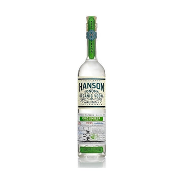 Hanson of Sonoma Organic Cucumber Flavored Vodka - ForWhiskeyLovers.com