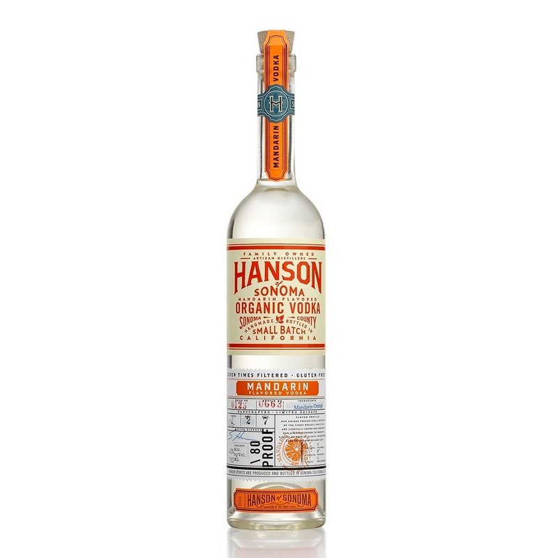 Hanson of Sonoma Organic Mandarin Flavored Vodka - ForWhiskeyLovers.com