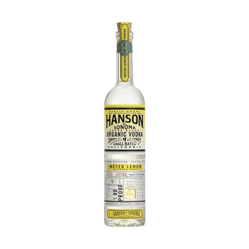 Hanson of Sonoma Organic Meyer Lemon Flavored Vodka - ForWhiskeyLovers.com