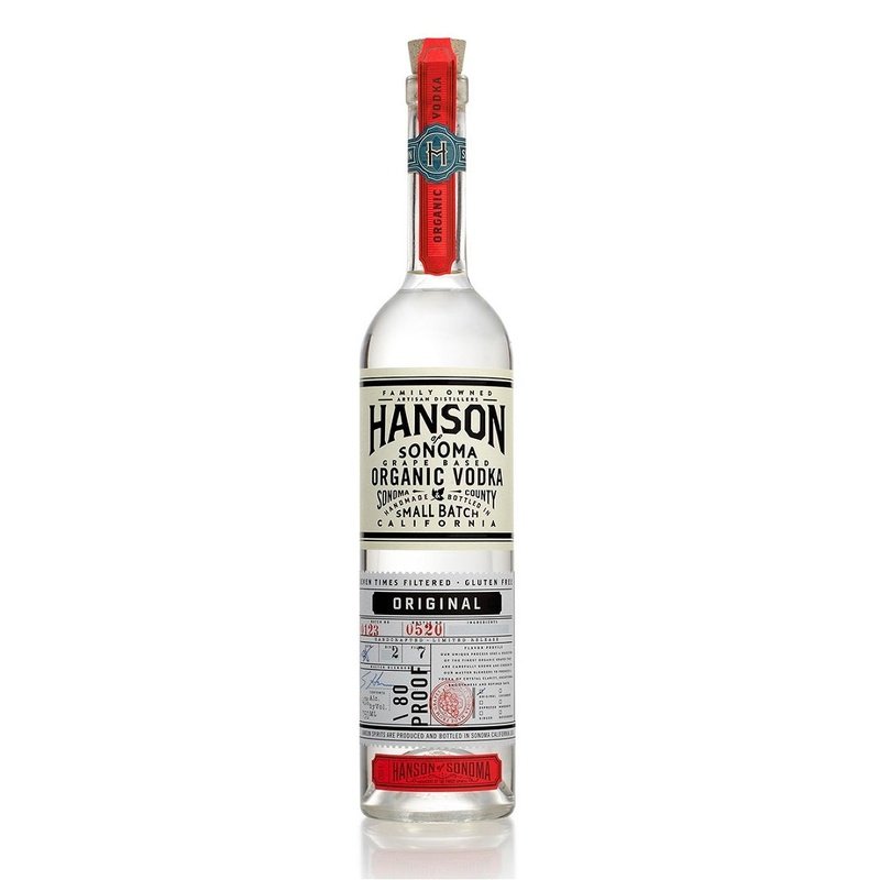 Hanson of Sonoma Organic Original Vodka - ForWhiskeyLovers.com