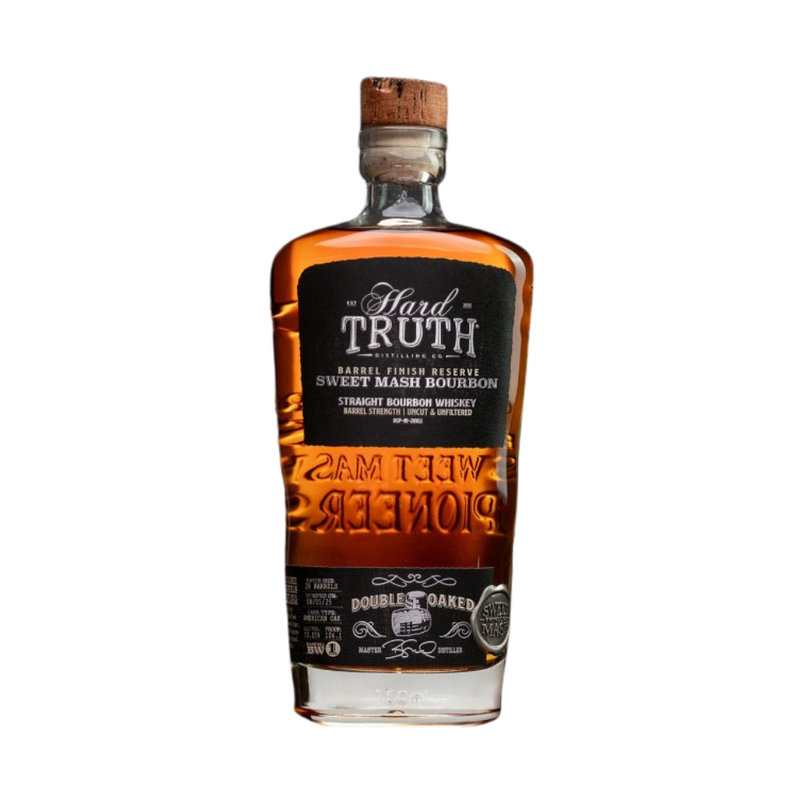 Hard Truth Distilling Co. Double Oaked Sweet Mash Bourbon - ForWhiskeyLovers.com