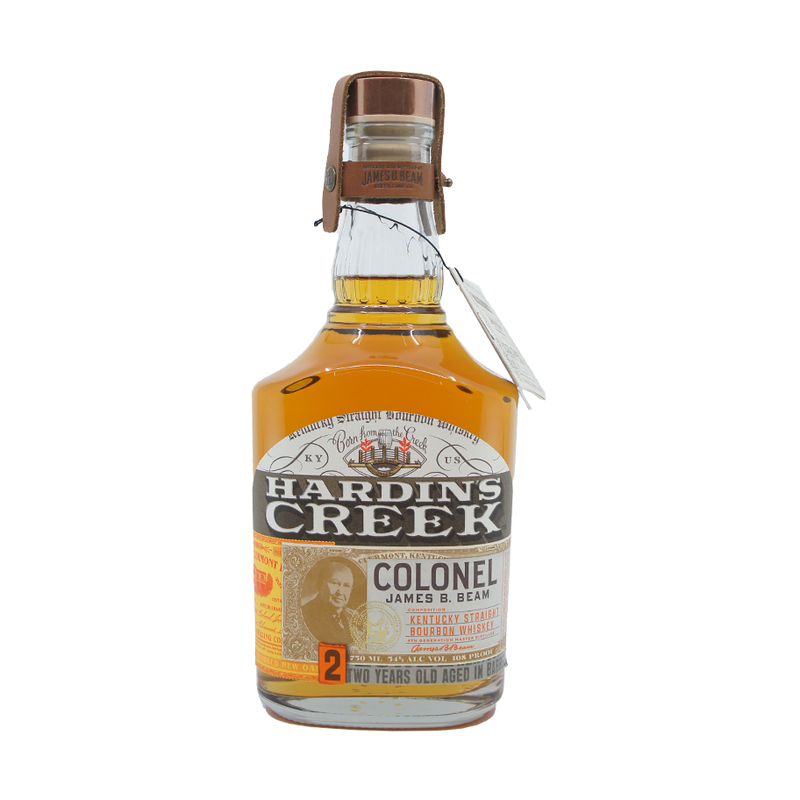 Hardin's Creek Colonel James B. Beam Kentucky Straight Bourbon Whiskey - ForWhiskeyLovers.com